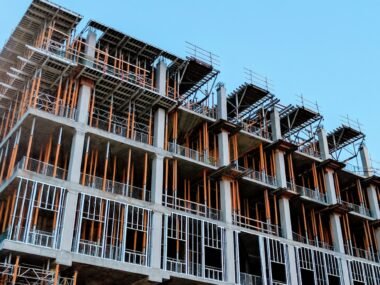 gray concrete building under construction